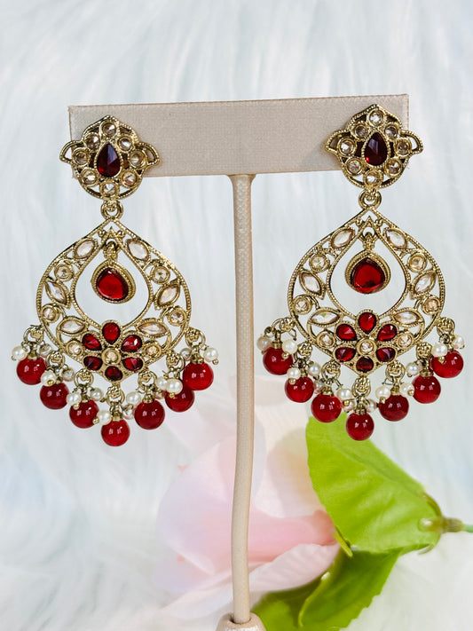 Beautiful small size Jhumka style earrings