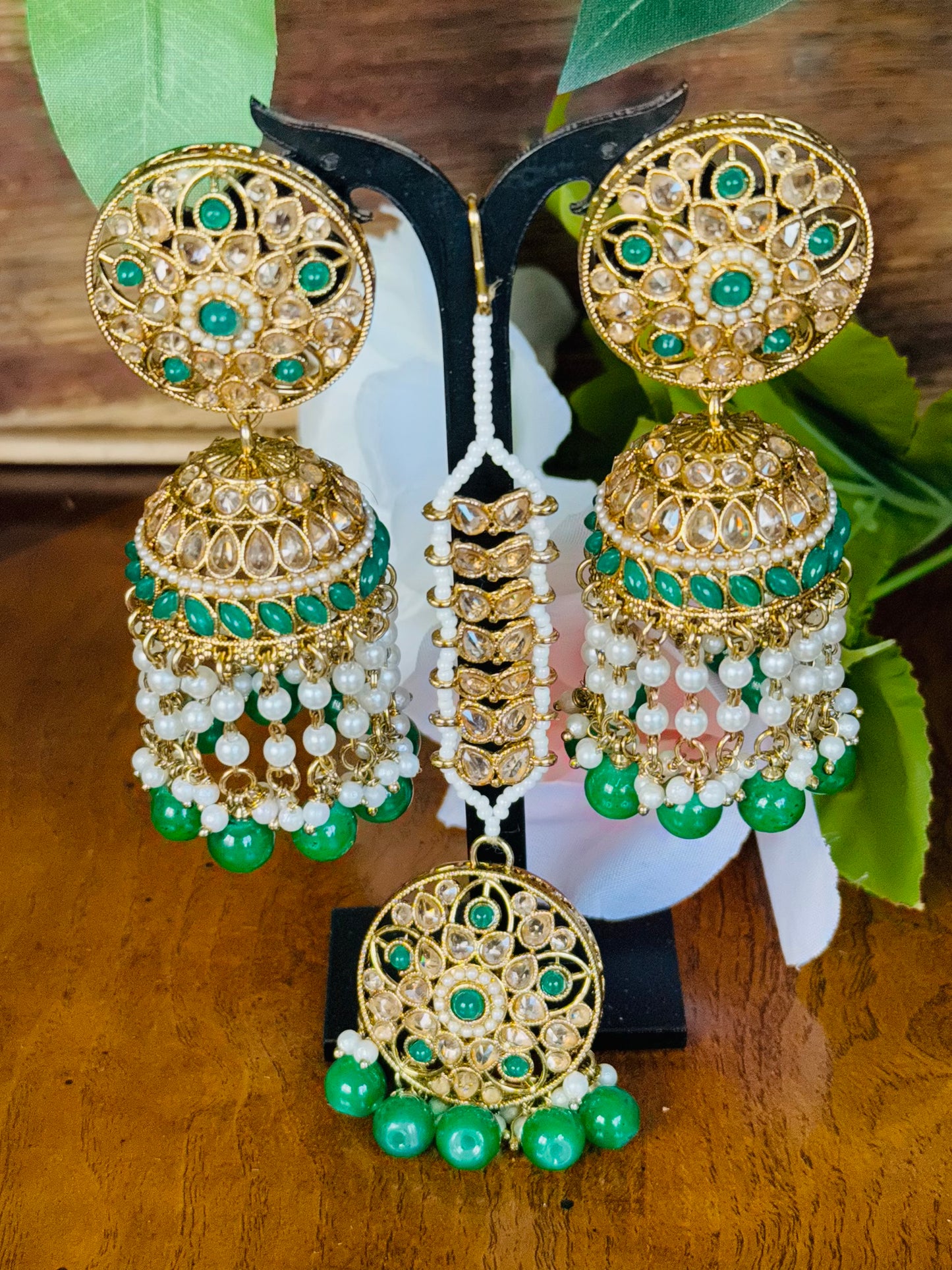 Beautiful tikka earring set