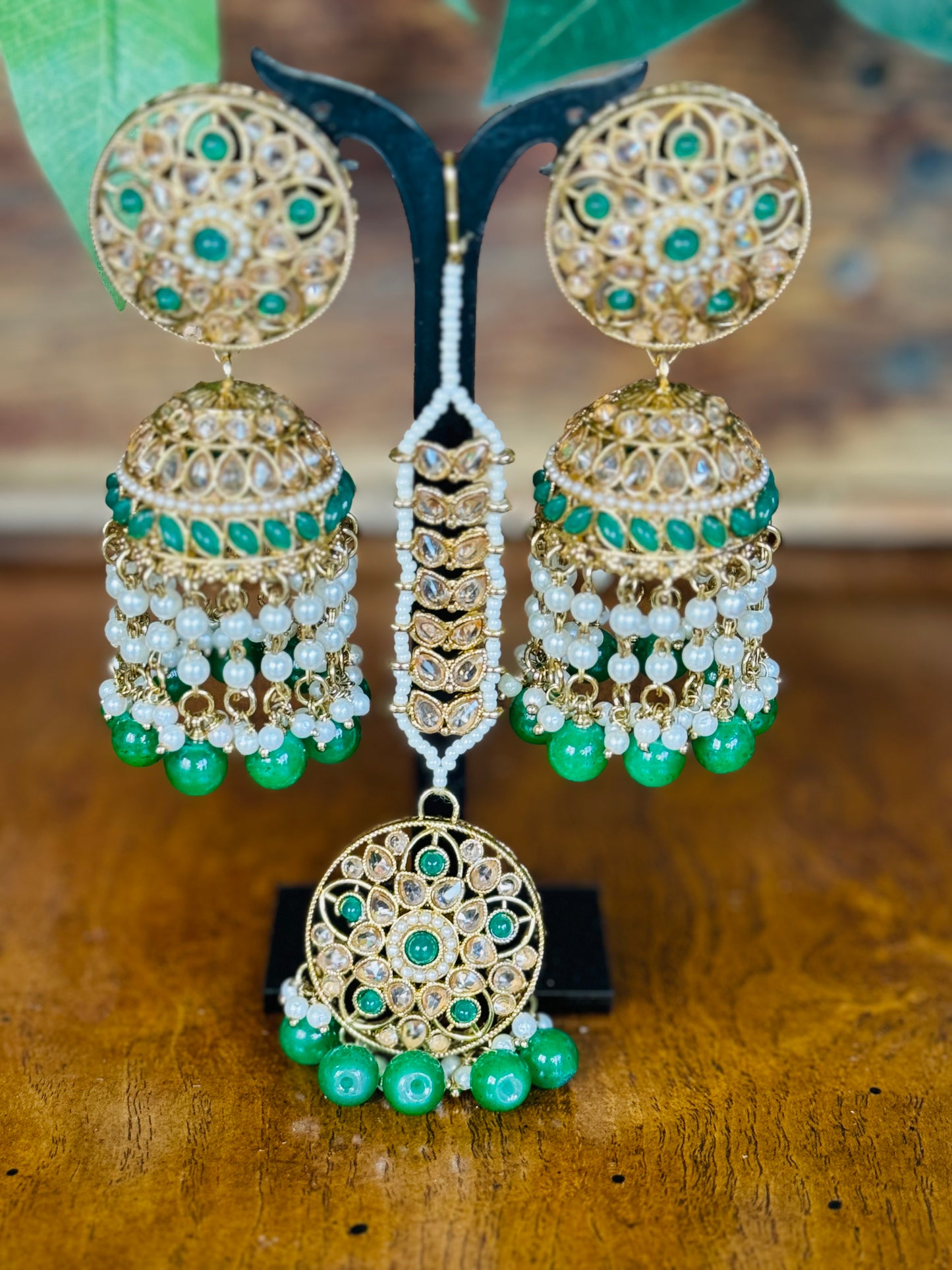 Beautiful tikka earring set